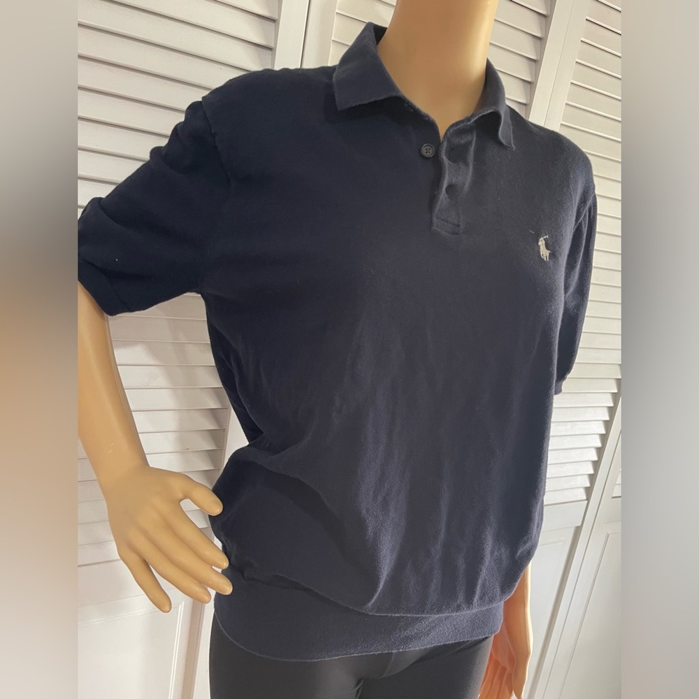 Polo by Ralph Lauren Navy Short Sleeve Classic Polo with Pony Logo